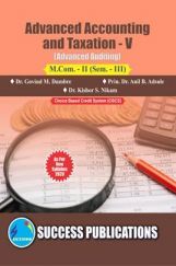 Advanced Accounting & Taxation (Advanced Auditing) (Paper-V) Advanced Accounting & Taxation (Advanced Auditing) (Paper-V)