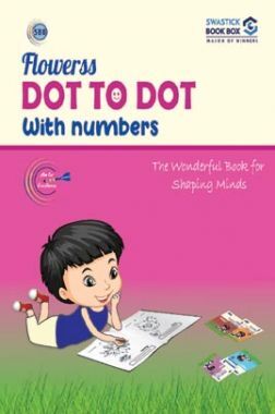 SBB Flowers Dot To Dot Activity Book