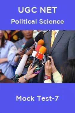 UGC NET Political Science Mock Test -7