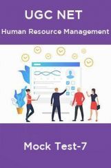 UGC NET Human Resource Management Mock Test-7 UGC NET Human Resource Management Mock Test-7
