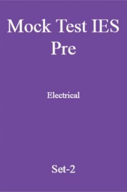 Mock Test IES Pre Electrical Engineering Set-2