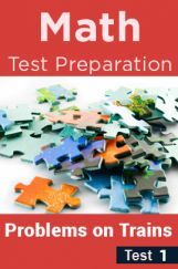 Math Test Preparation Problems On Trains Part 1