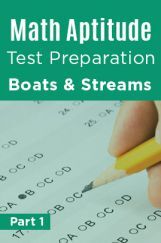 Math Test Preparation Problems on Boats Streams Part 1