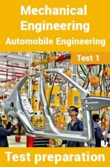 Mechanical Engineering Test Preparations On Automobile Engineering Part 1 Mechanical Engineering Test Preparations On Automobile Engineering Part 1