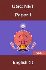 UGC-NET Paper-I English (I) Set-1 UGC-NET Paper-I English (I) Set-1