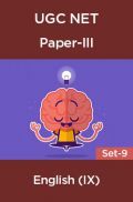 UGC-NET Paper-III English (IX) Set-9 UGC-NET Paper-III English (IX) Set-9