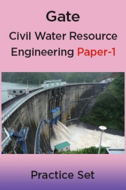 Gate Civil Water Resource Engineering Paper-1 