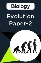 Biology-Evolution Paper-2 Biology-Evolution Paper-2