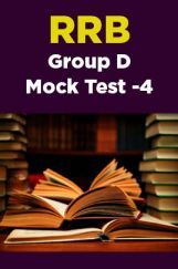 RRB Group D Mock Test -4