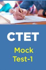 CTET Mock Test-1  CTET Mock Test-1