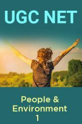 UGC Net People & Environment 1   UGC Net People & Environment 1