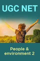 UGC Net People & environment 2 UGC Net People & environment 2