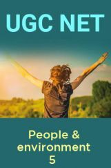 UGC Net People & environment 5  UGC Net People & environment 5