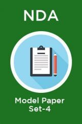 NDA Model Paper Set-4 NDA Model Paper Set-4