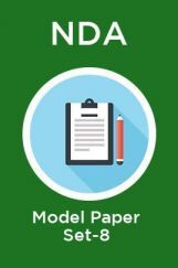 NDA Model Paper Set-8 NDA Model Paper Set-8