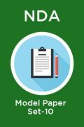 NDA Model Paper Set-10 NDA Model Paper Set-10