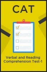 CAT Verbal and Reading Comprehension Test-1 CAT Verbal and Reading Comprehension Test-1