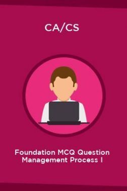 CA/CS Foundation MCQ Question Management Process I