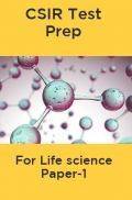 CSIR Test Prep For Life science Paper-1 CSIR Test Prep For Life science Paper-1