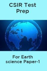 CSIR Test Prep For Earth Science Paper-1 CSIR Test Prep For Earth Science Paper-1