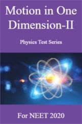 Motion in One Dimension-II Physics Test Series For NEET 2020 Motion in One Dimension-II Physics Test Series For NEET 2020