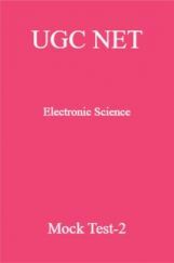 UGC NET Electronic Science Mock Test-2 UGC NET Electronic Science Mock Test-2