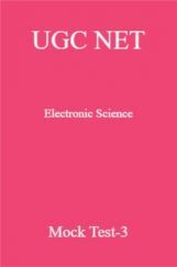 UGC NET Electronic Science Mock Test-3 UGC NET Electronic Science Mock Test-3