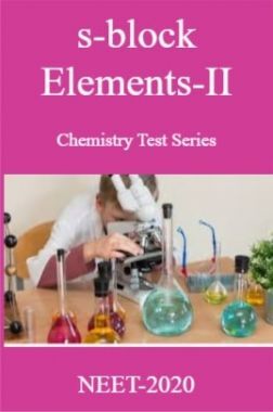 s-block Elements-II Chemistry Test Series For NEET-2020