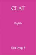 CLAT English Test Prep-3 CLAT English Test Prep-3