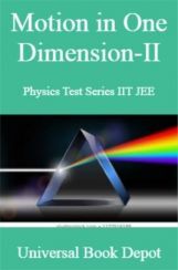 Motion in One Dimension-II Physics Test Series IIT JEE Motion in One Dimension-II Physics Test Series IIT JEE