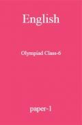 English Olympiad Class-6 paper-1