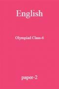 English Olympiad Class-6 paper-2