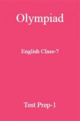 Olympiad English Class-7 Test Prep-1 Olympiad English Class-7 Test Prep-1