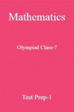 Mathematics Olympiad Class-7 Test Prep-1