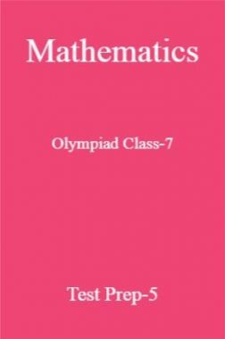 Mathematics Olympiad Class-7 Test Prep-5