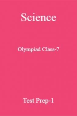 Science Olympiad Class-7 Paper-1