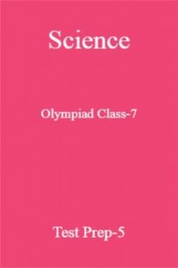 Science Olympiad Class-7 Paper-5