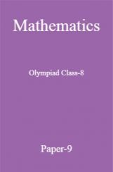 Mathematics Olympiad Class-8 Test Prep-9 Mathematics Olympiad Class-8 Test Prep-9
