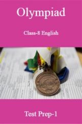 Olympiad Class-8 English Test Prep-1 Olympiad Class-8 English Test Prep-1