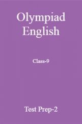 Olympiad English Class-9 Test Prep-2 Olympiad English Class-9 Test Prep-2