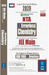 UBD 1960 Errorless Chemistry For JEE Main Latest 2020 Edition As Per Examination by NTA (Volume 2) UBD 1960 Errorless Chemistry For JEE Main Latest 2020 Edition As Per Examination by NTA (Volume 2)