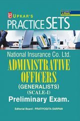 Practice Set National Insurance Co. Ltd Administrative Officers (Generalists) (Scale-1) Preliminary Exam. Practice Set National Insurance Co. Ltd Administrative Officers (Generalists) (Scale-1) Preliminary Exam.