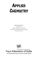 Applied Chemistry-II Applied Chemistry-II