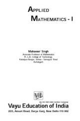 Applied Mathematics-I By Mahaveer Singh Applied Mathematics-I By Mahaveer Singh