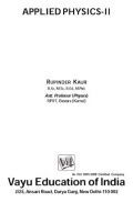 Applied Physics-II By Rupinder Kaur Applied Physics-II By Rupinder Kaur