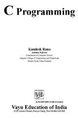 C Programming By Kamlesh Rana C Programming By Kamlesh Rana