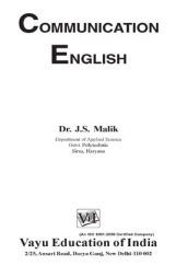 Communication English By Dr. J.S. Malik Communication English By Dr. J.S. Malik