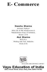 E-Commerce By Neeshu Sharma and Atul Sharma E-Commerce By Neeshu Sharma and Atul Sharma