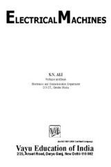 Electrical Machines By S.N. Ali Electrical Machines By S.N. Ali