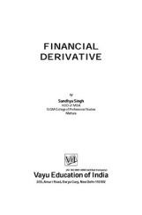 Financial Derivative By Sandhya Singh Financial Derivative By Sandhya Singh